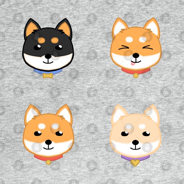 Shiba Inu by drawingitforyou